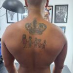 Tatuador Anderson antes cobertura tatuagem