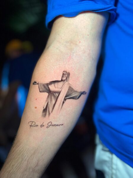 tattoo cristo redentor tatuagem copacabana