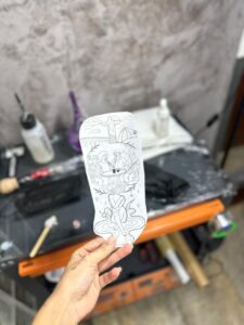 tattoo homenagem autoral copacabana