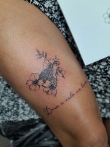 tatuagem de tartaruga feita em copacabana