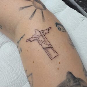 tatuagem representa rio de janeiro